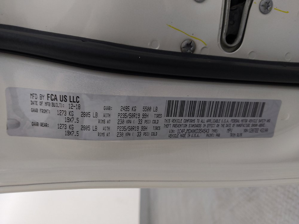 Used 2019 Jeep Cherokee High Altitude AWD/4WD image 33