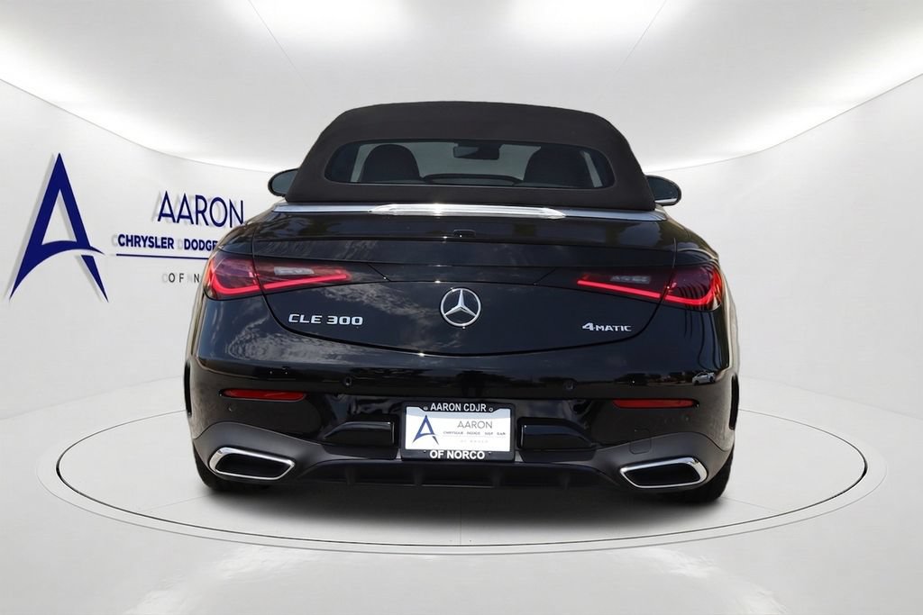 Used 2024 Mercedes-Benz CLE 300 4MATIC Cabriolet w/ Night Package image 5