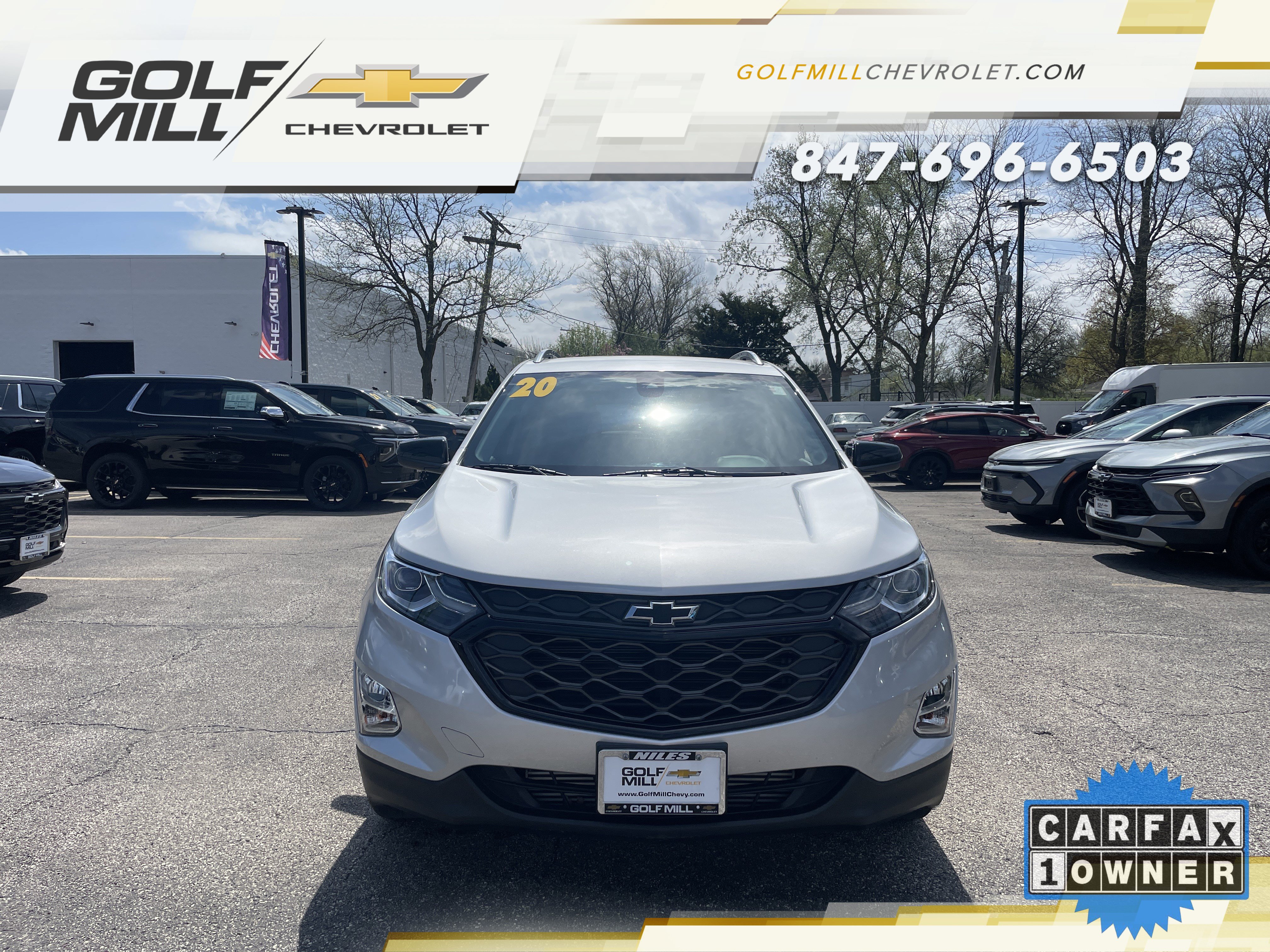 Certified 2020 Chevrolet Equinox Premier w/ Premier Redline Edition FWD image 3