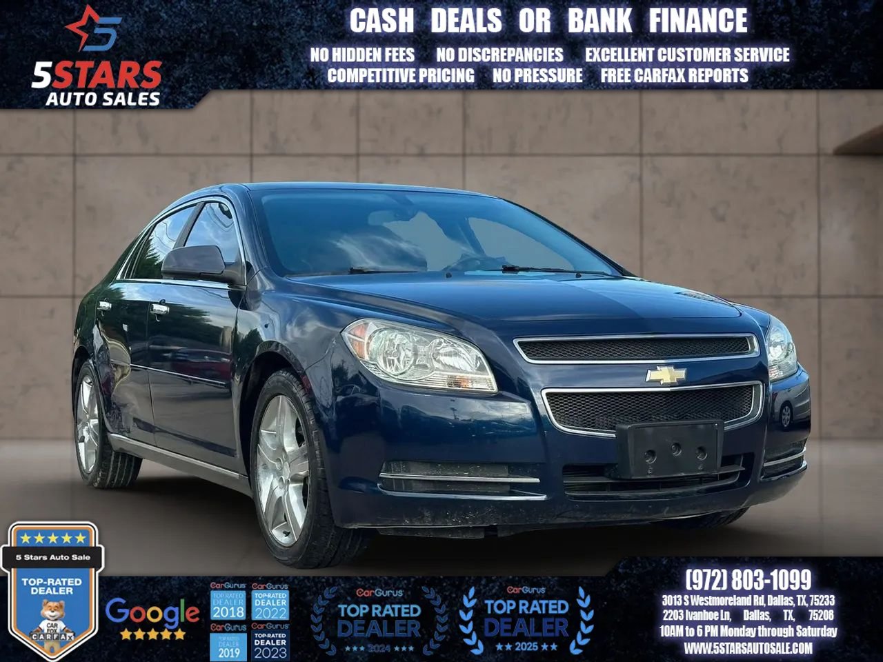 Used 2012 Chevrolet Malibu LT w/ 1LT All-Star Package