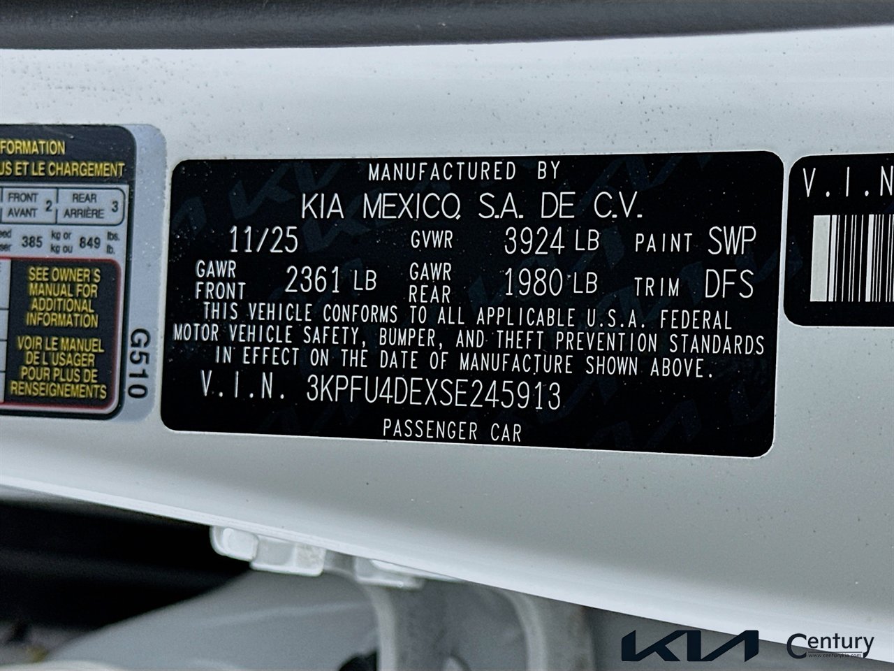 New 2025 Kia K4 EX FWD image 19
