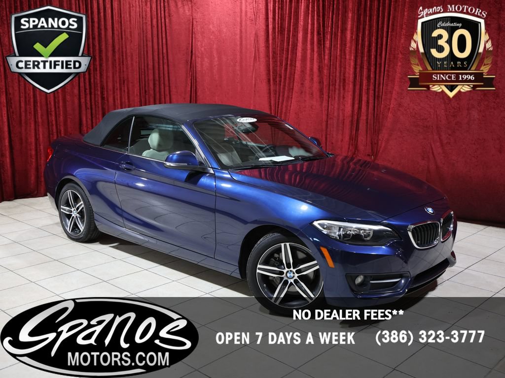 Used 2017 BMW 230i Convertible RWD image 1