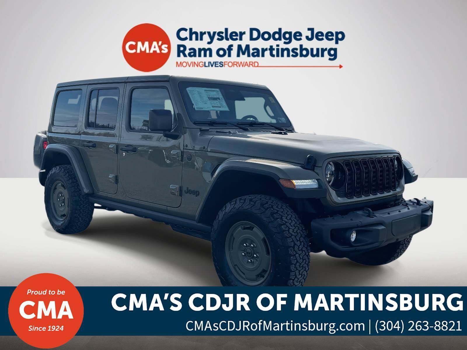 New 2026 Jeep Wrangler Unlimited Sport