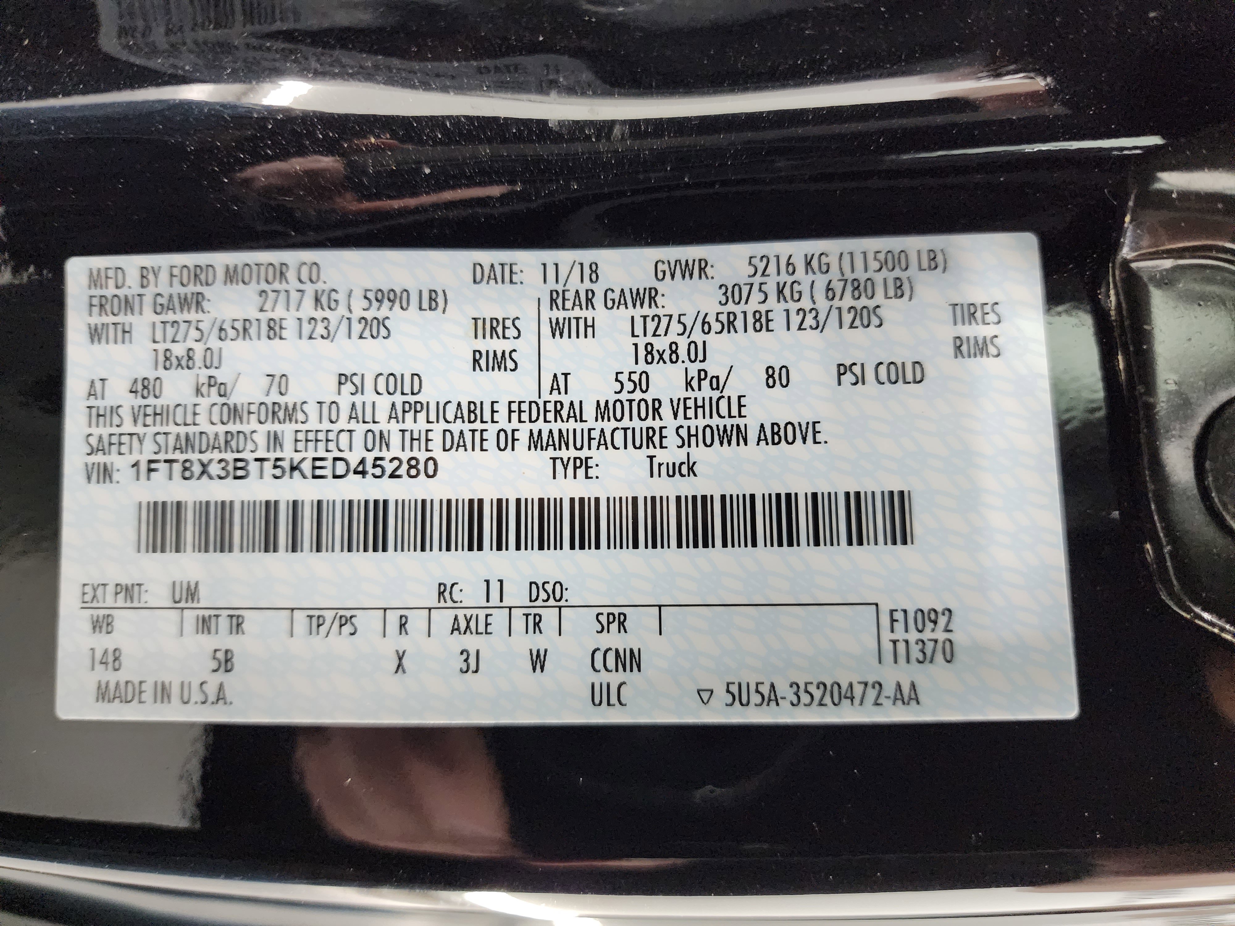 Used 2019 Ford F350 Lariat w/ Chrome Package image 60