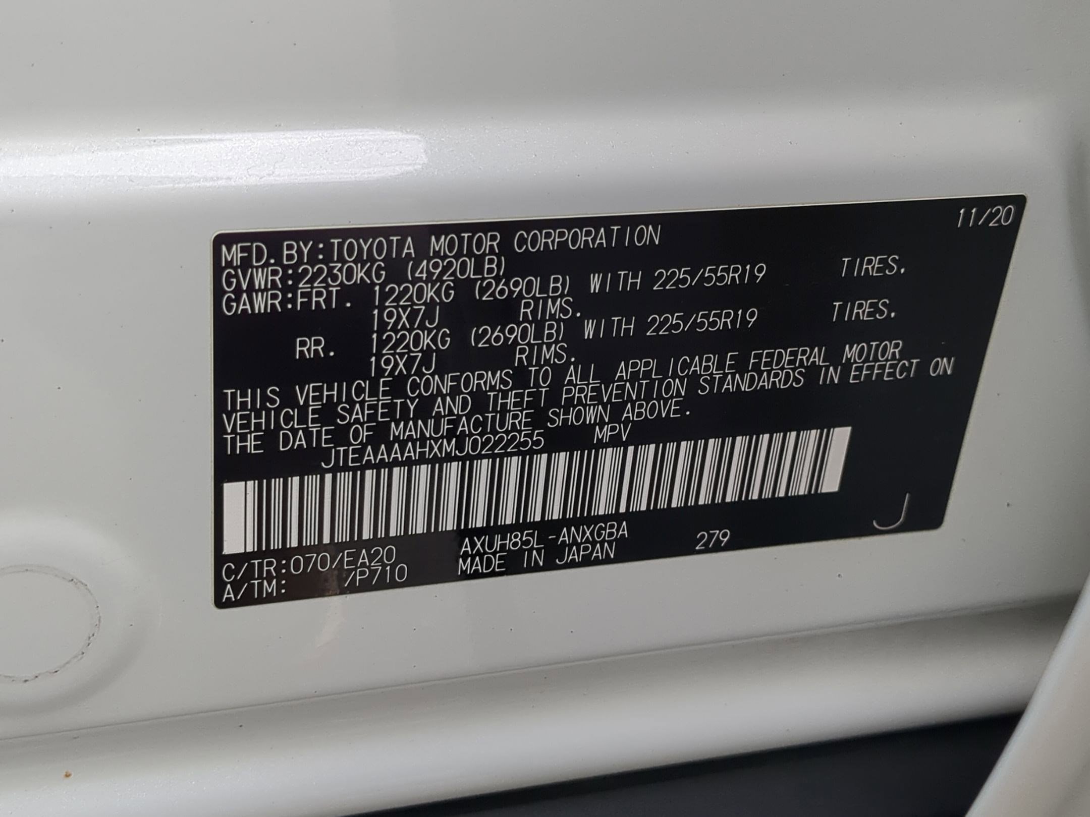 Used 2021 Toyota Venza Limited image 22