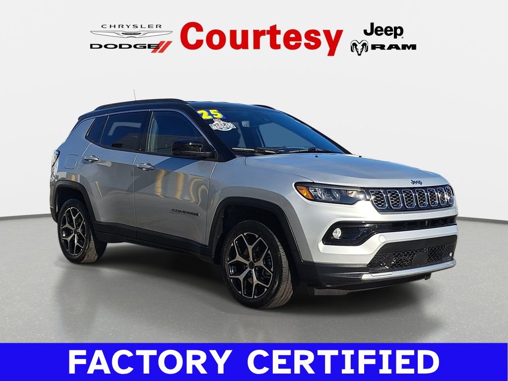 Certified 2025 Jeep Compass Limited