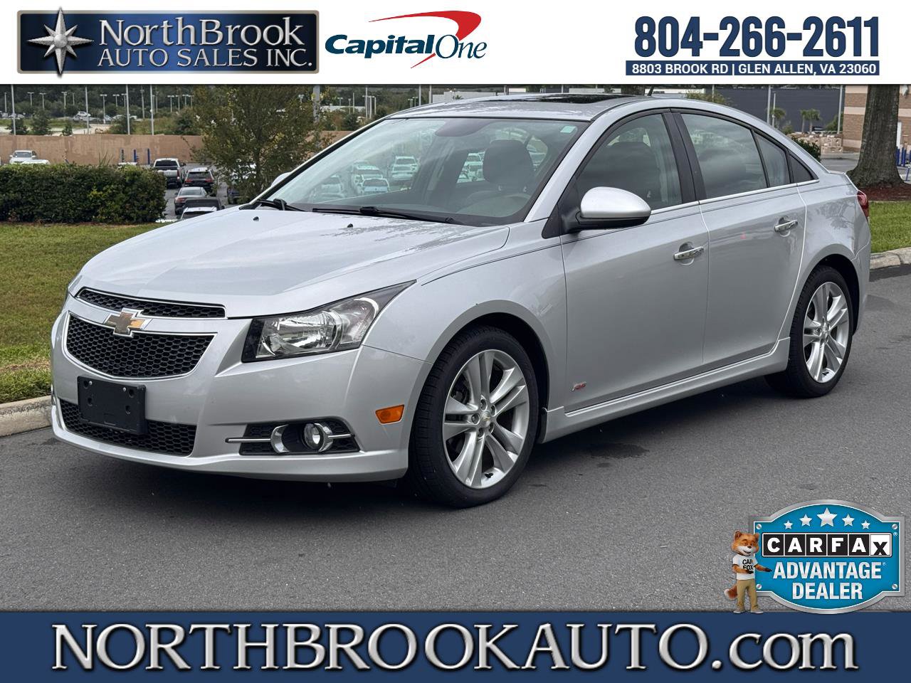 Used 2014 Chevrolet Cruze LTZ w/ Sun, Sound and Sport Package