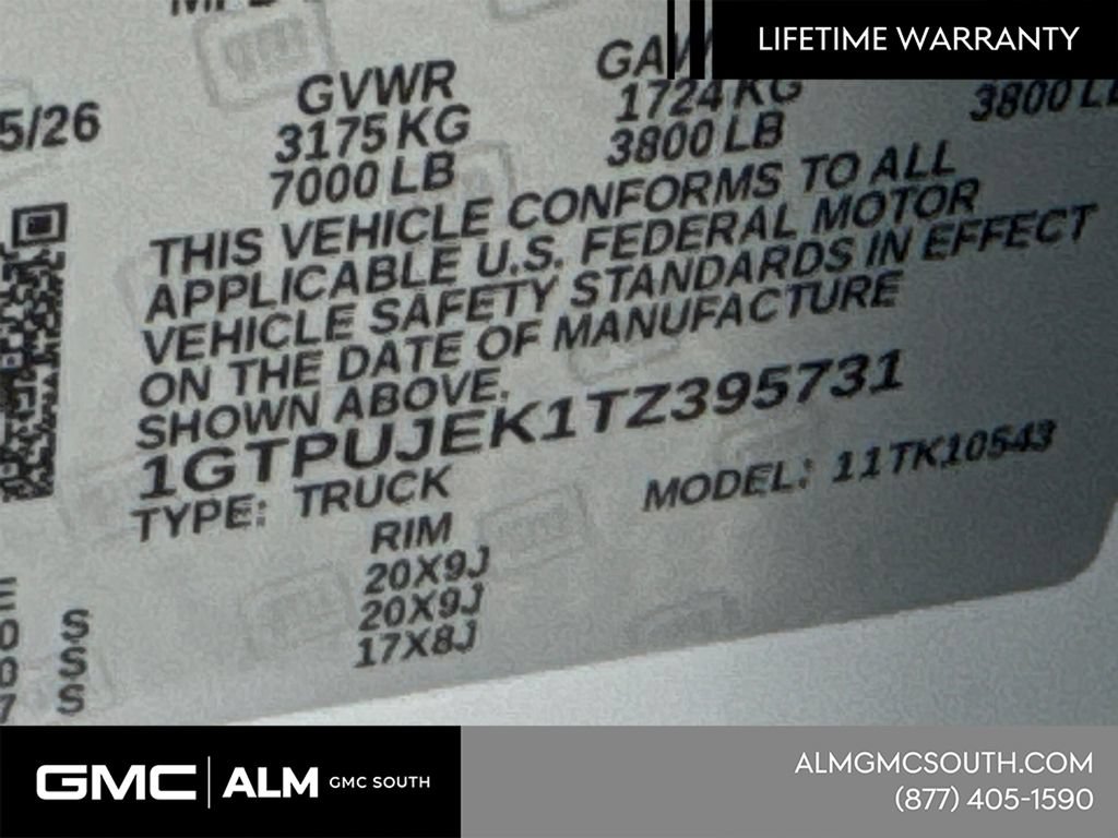 New 2026 GMC Sierra 1500 Elevation AWD/4WD image 33