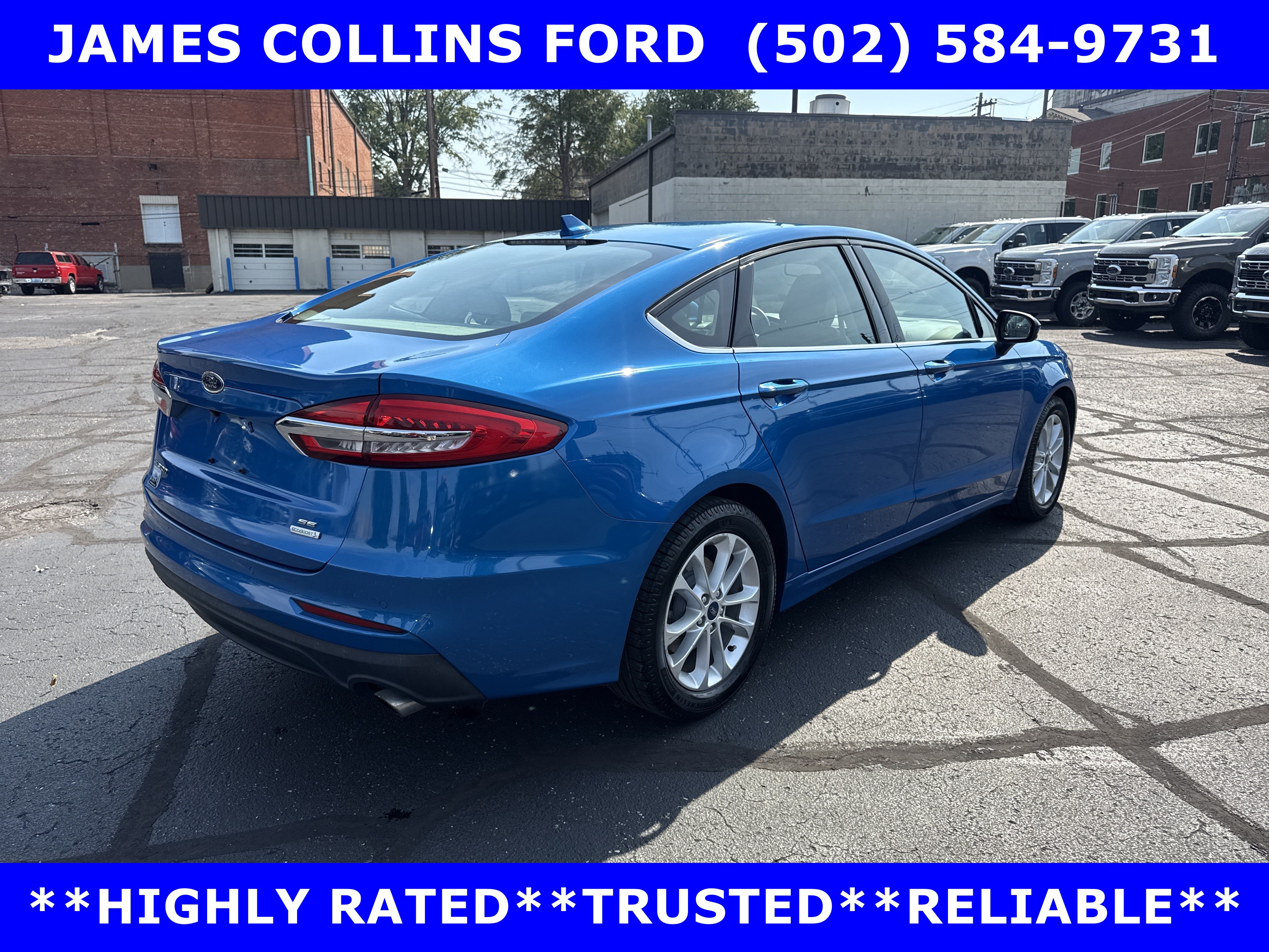 Certified 2020 Ford Fusion SE FWD image 8