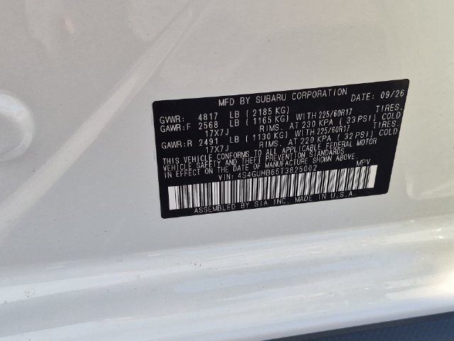 New 2026 Subaru Crosstrek 2.5i AWD/4WD image 36