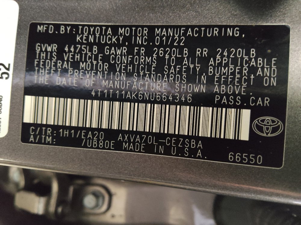 Used 2022 Toyota Camry SE image 33