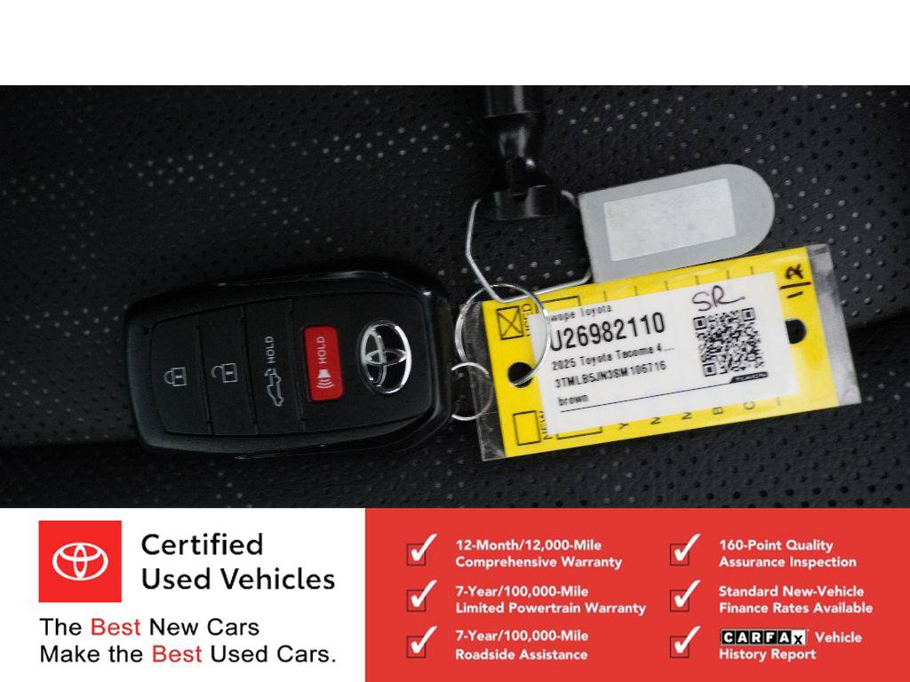 Certified 2025 Toyota Tacoma TRD Sport w/ TRD Sport Premium Package AWD/4WD image 31
