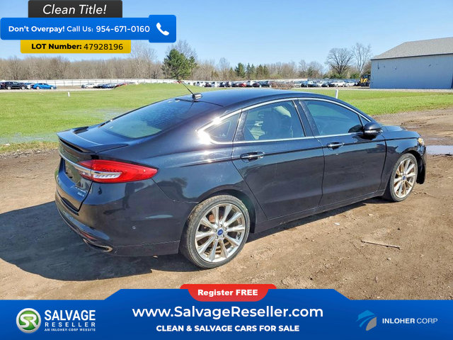 Used 2017 Ford Fusion Platinum AWD/4WD image 4