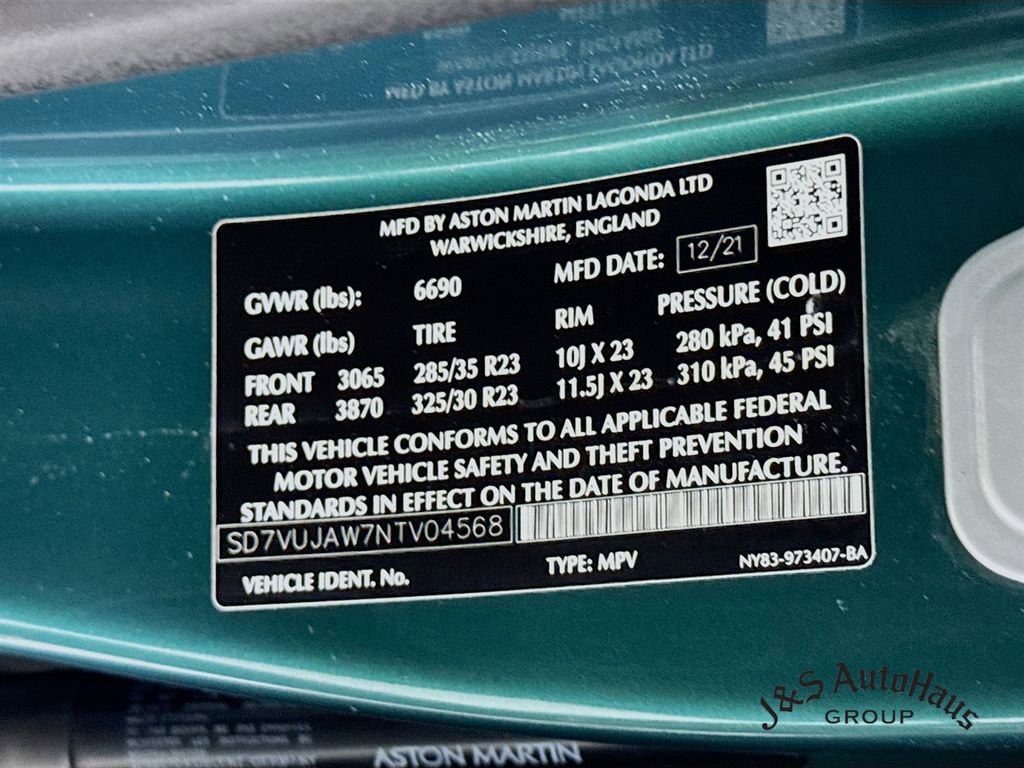 Used 2022 Aston Martin DBX image 41