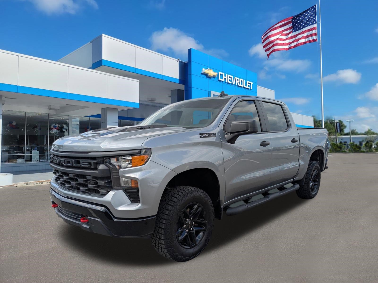 Used 2026 Chevrolet Silverado 1500 Custom Trail Boss w/ LPO, Dark Essentials Package image 8