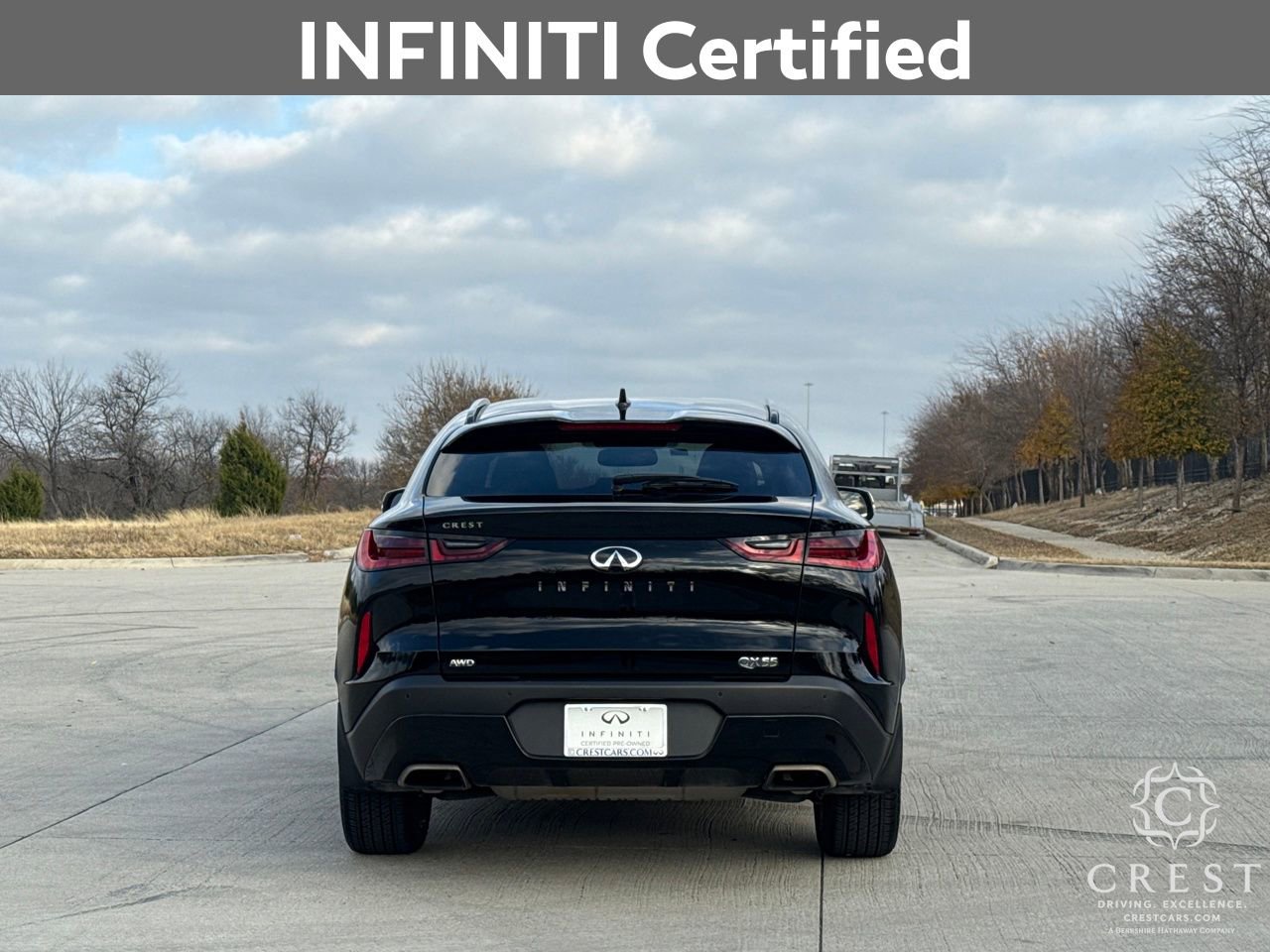 Certified 2023 INFINITI QX55 Essential w/ Accent Package video 3