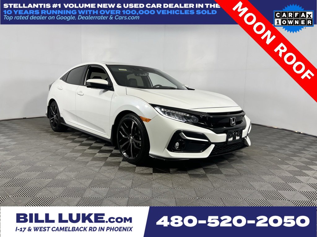 Used 2021 Honda Civic Sport Touring image 1