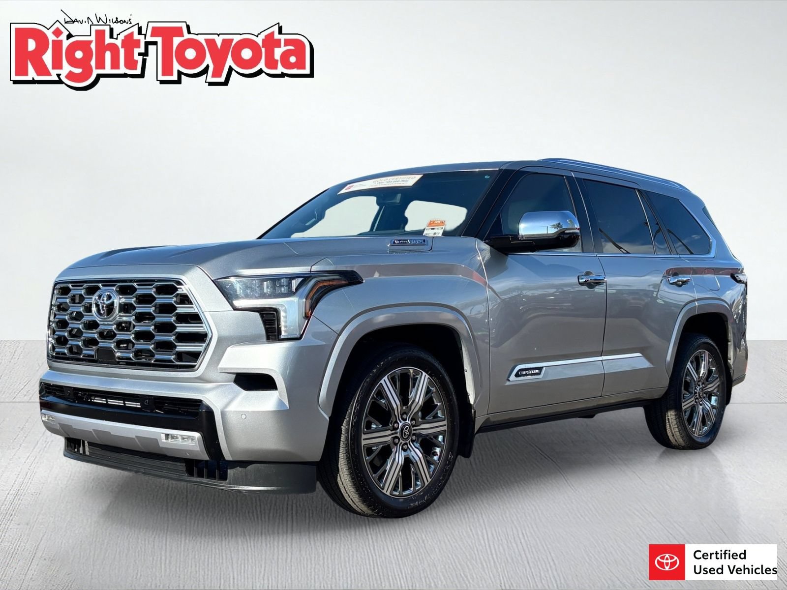 Certified 2025 Toyota Sequoia Capstone AWD/4WD image 1