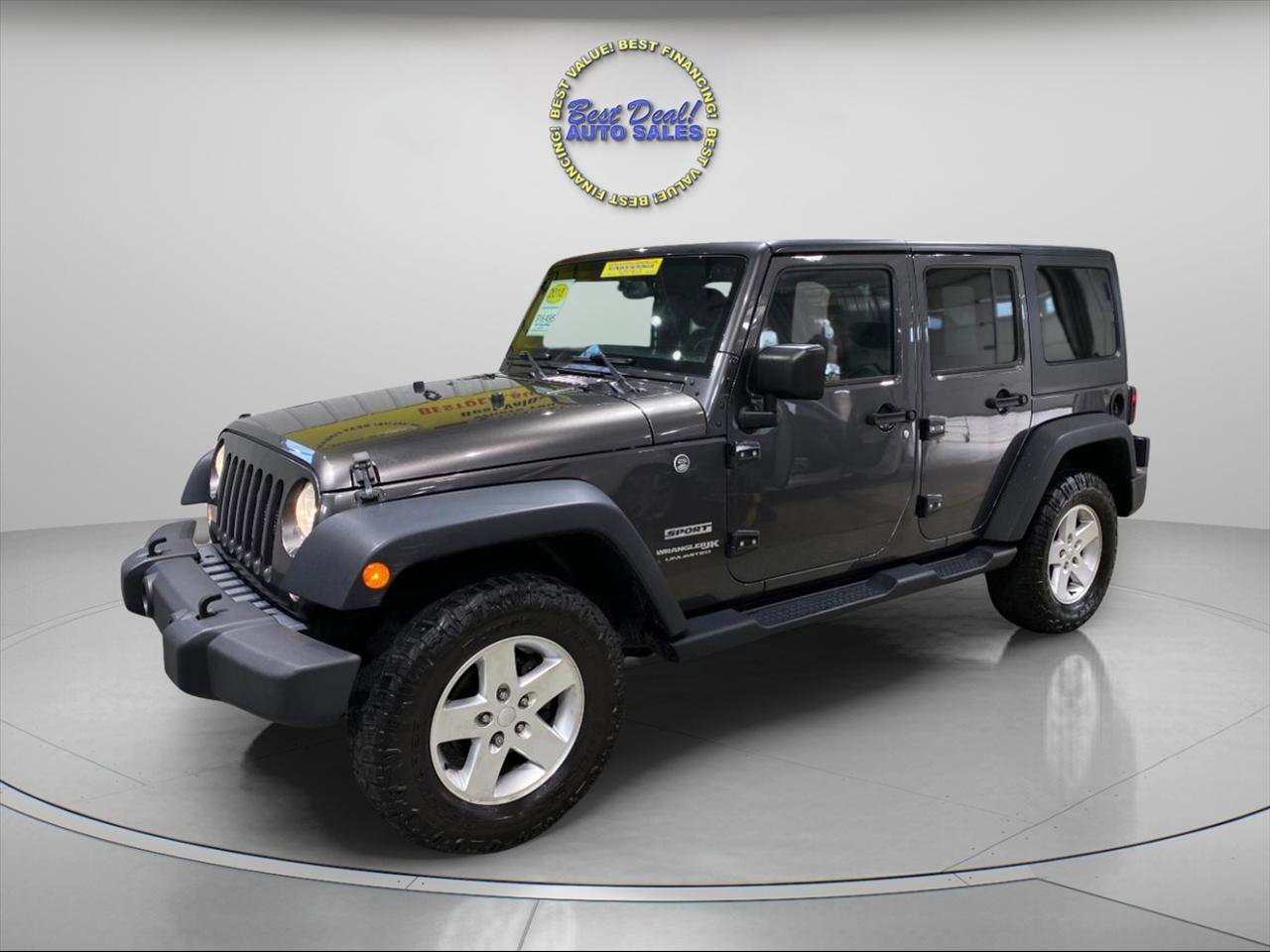 Used 2018 Jeep Wrangler Unlimited Sport S