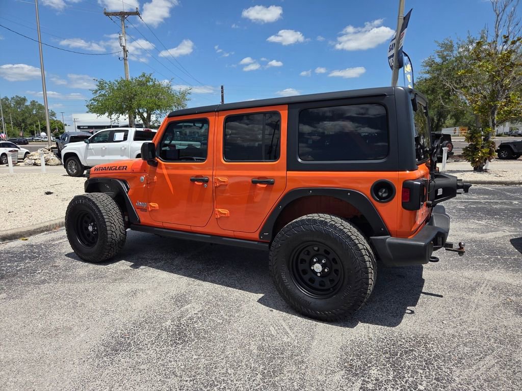 Used 2018 Jeep Wrangler Unlimited Sport S AWD/4WD image 10