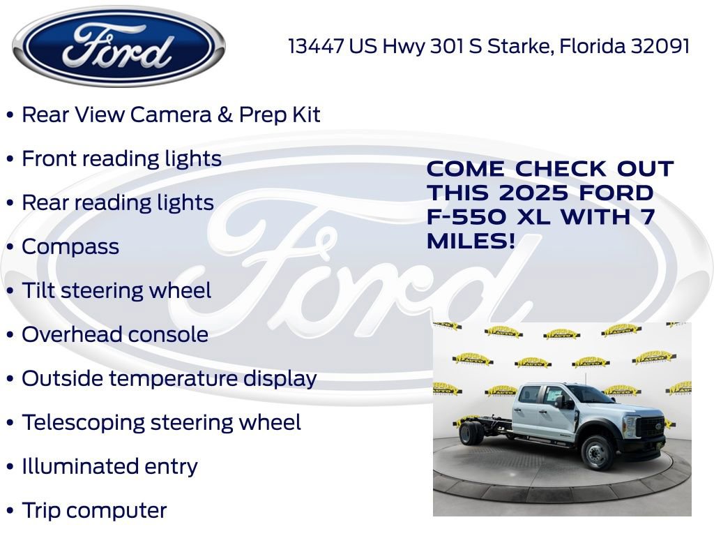 New 2025 Ford F550 4x4 Crew Cab Super Duty image 30