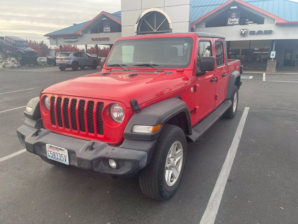 Certified 2020 Jeep Gladiator Sport w/ Quick Order Package 24S AWD/4WD image 1