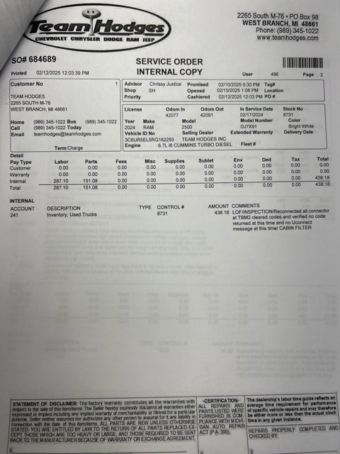 Used 2024 RAM 2500 Rebel w/ Towing Technology Group image 7