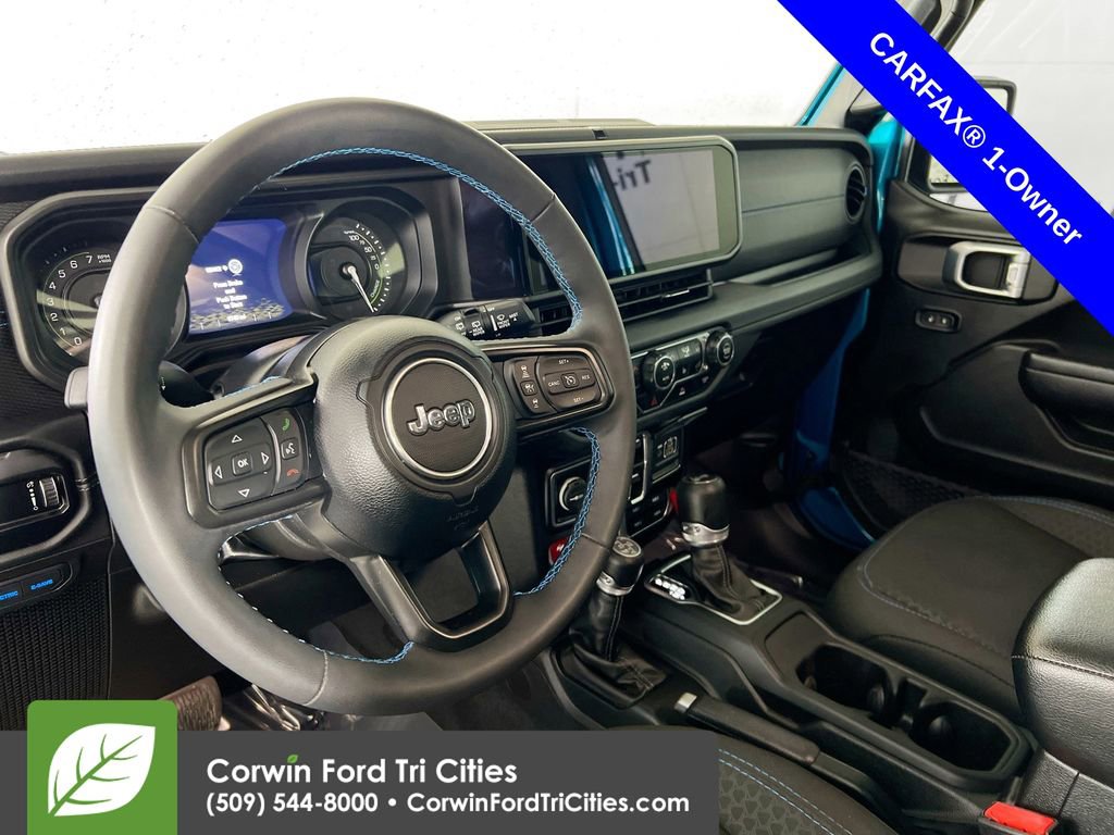 Used 2024 Jeep Wrangler Unlimited Rubicon 4xe w/ Technology Group image 3