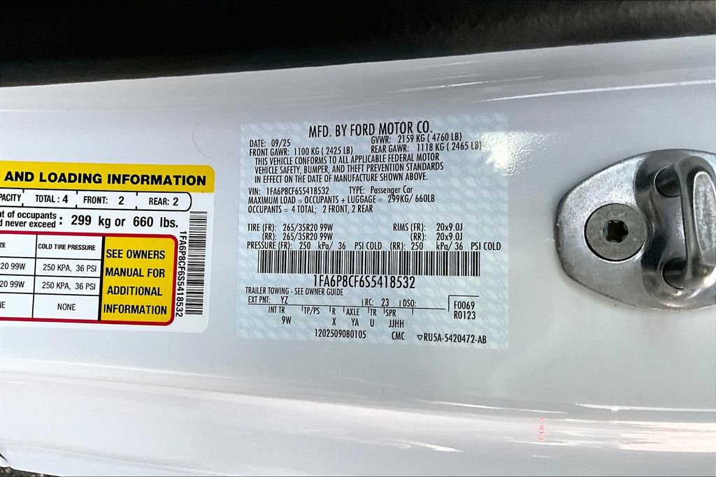 New 2025 Ford Mustang GT Premium image 13