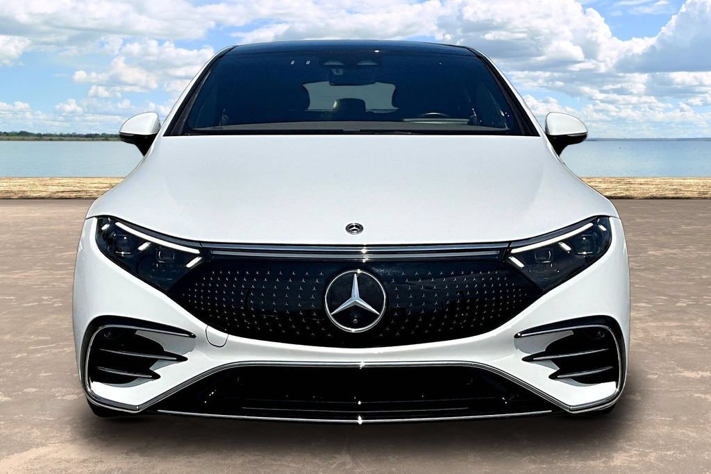 Used 2023 Mercedes-Benz EQS 450+ 4MATIC Sedan w/ AMG Line Exterior Package image 2