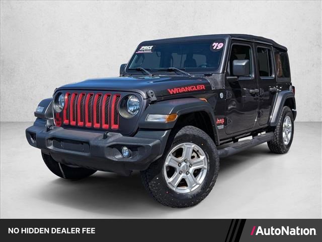 Used 2019 Jeep Wrangler Unlimited Sport S AWD/4WD video 1