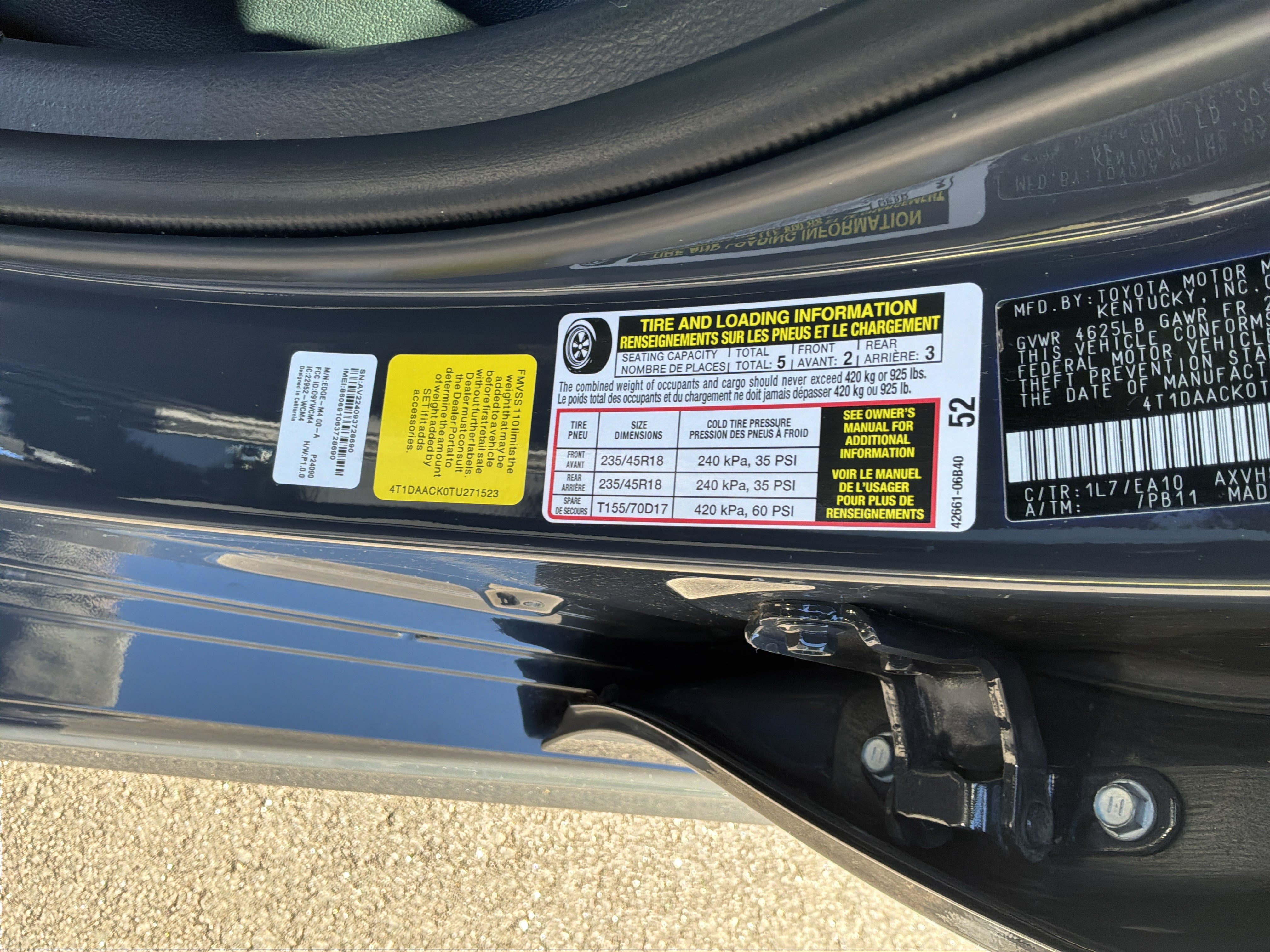 Used 2026 Toyota Camry SE FWD image 34