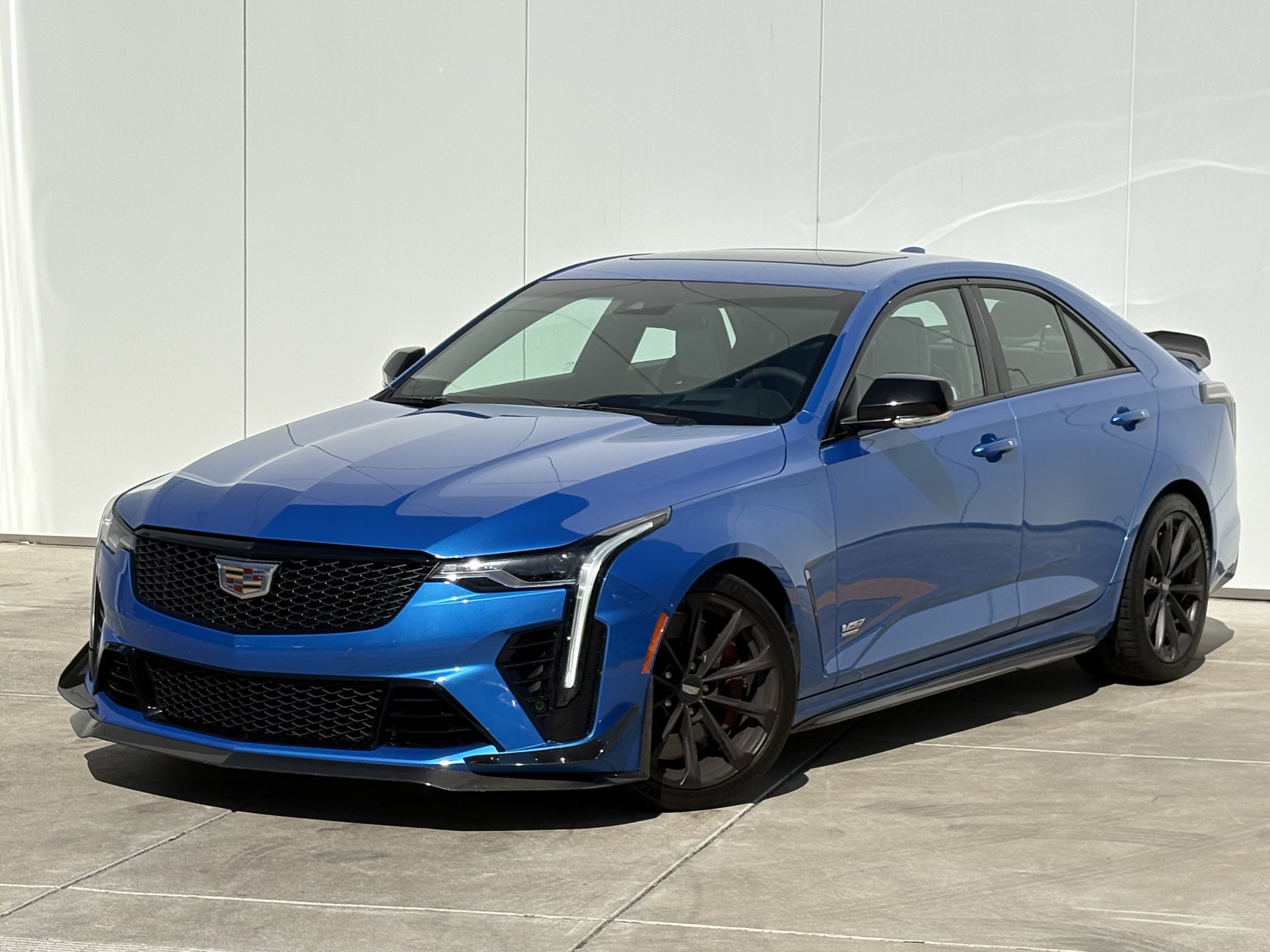 Certified 2025 Cadillac CT4 V Blackwing w/ Carbon Fiber 1 Package RWD image 2