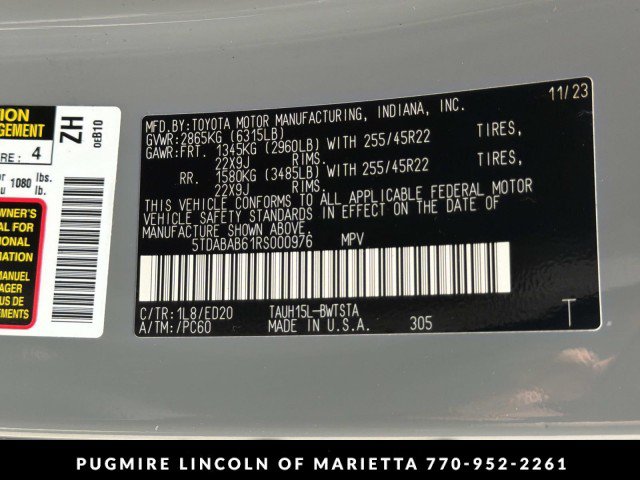 Used 2024 Lexus TX 500h AWD w/ Technology Package image 36