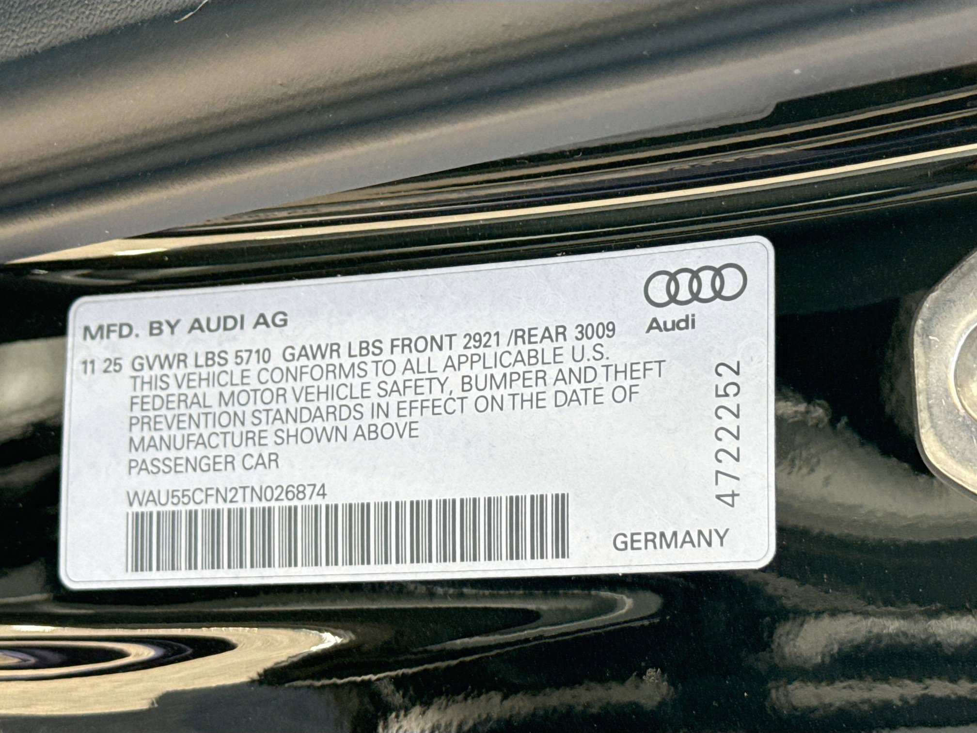 New 2026 Audi A6 Premium Plus image 41