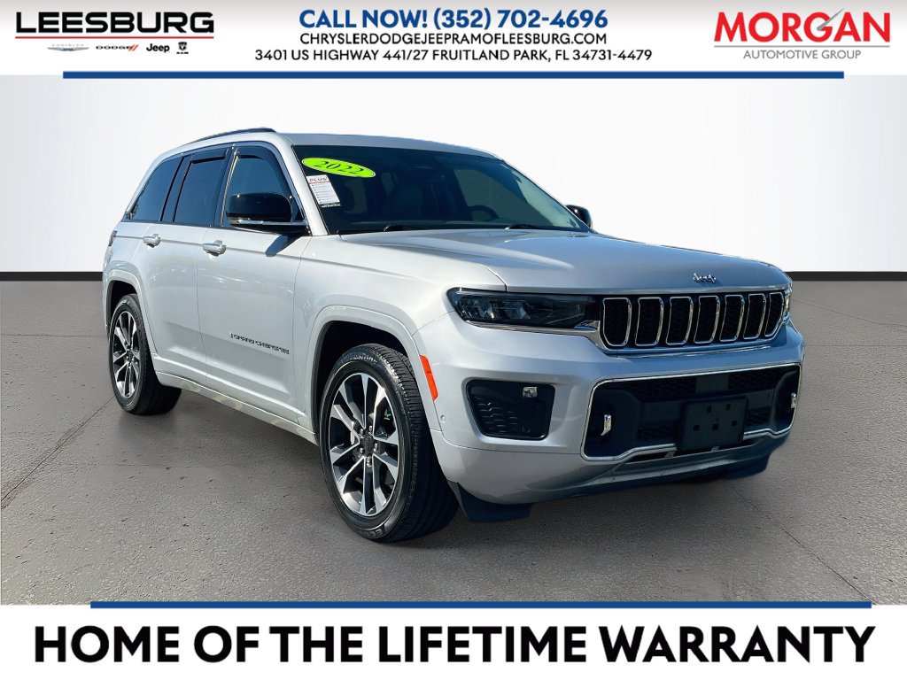 Certified 2022 Jeep Grand Cherokee Overland