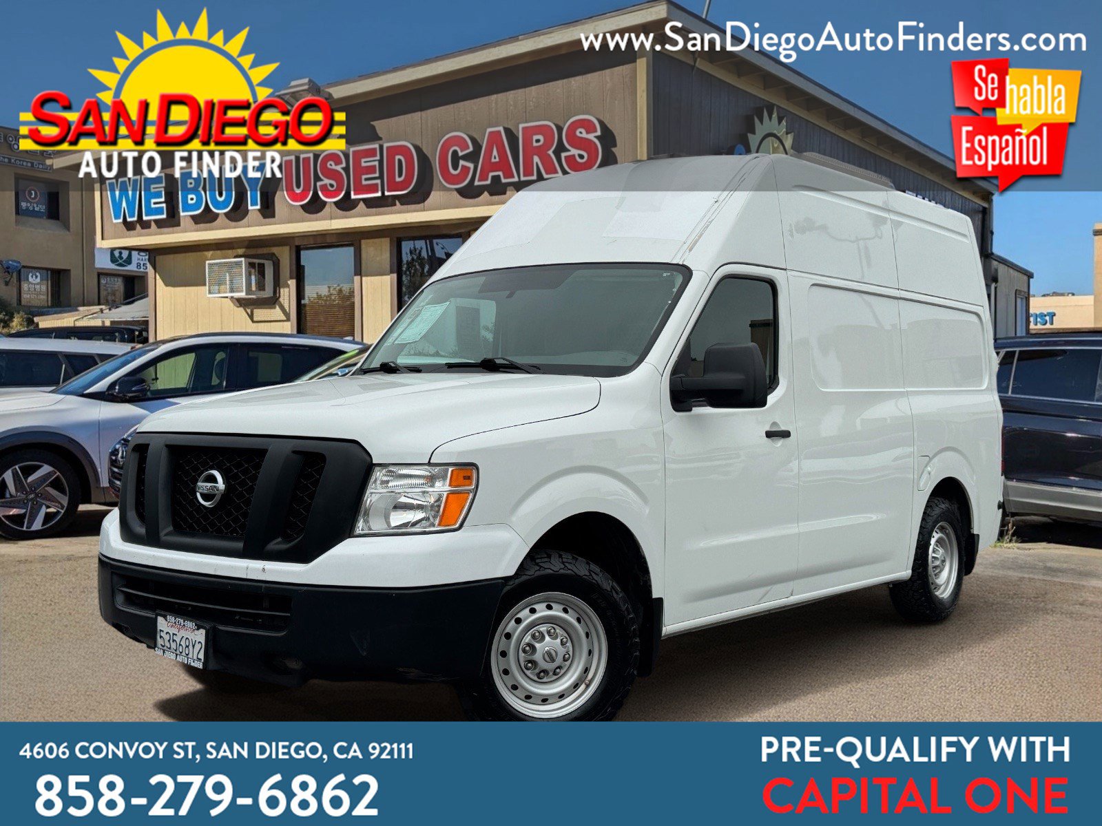 Used 2020 Nissan NV 2500 S