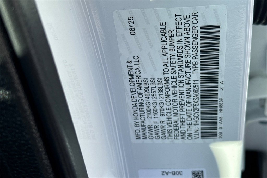 Certified 2025 Honda Accord Sport image 26
