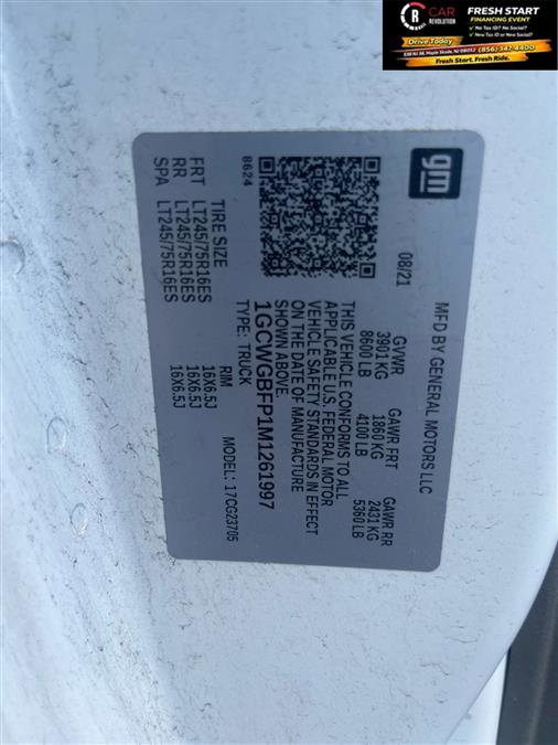 Used 2021 Chevrolet Express 2500 Extended w/ Driver Convenience Package RWD image 10