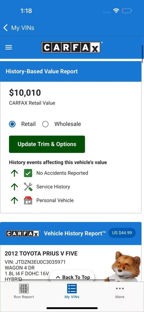 Used 2012 Toyota Prius V Five image 15