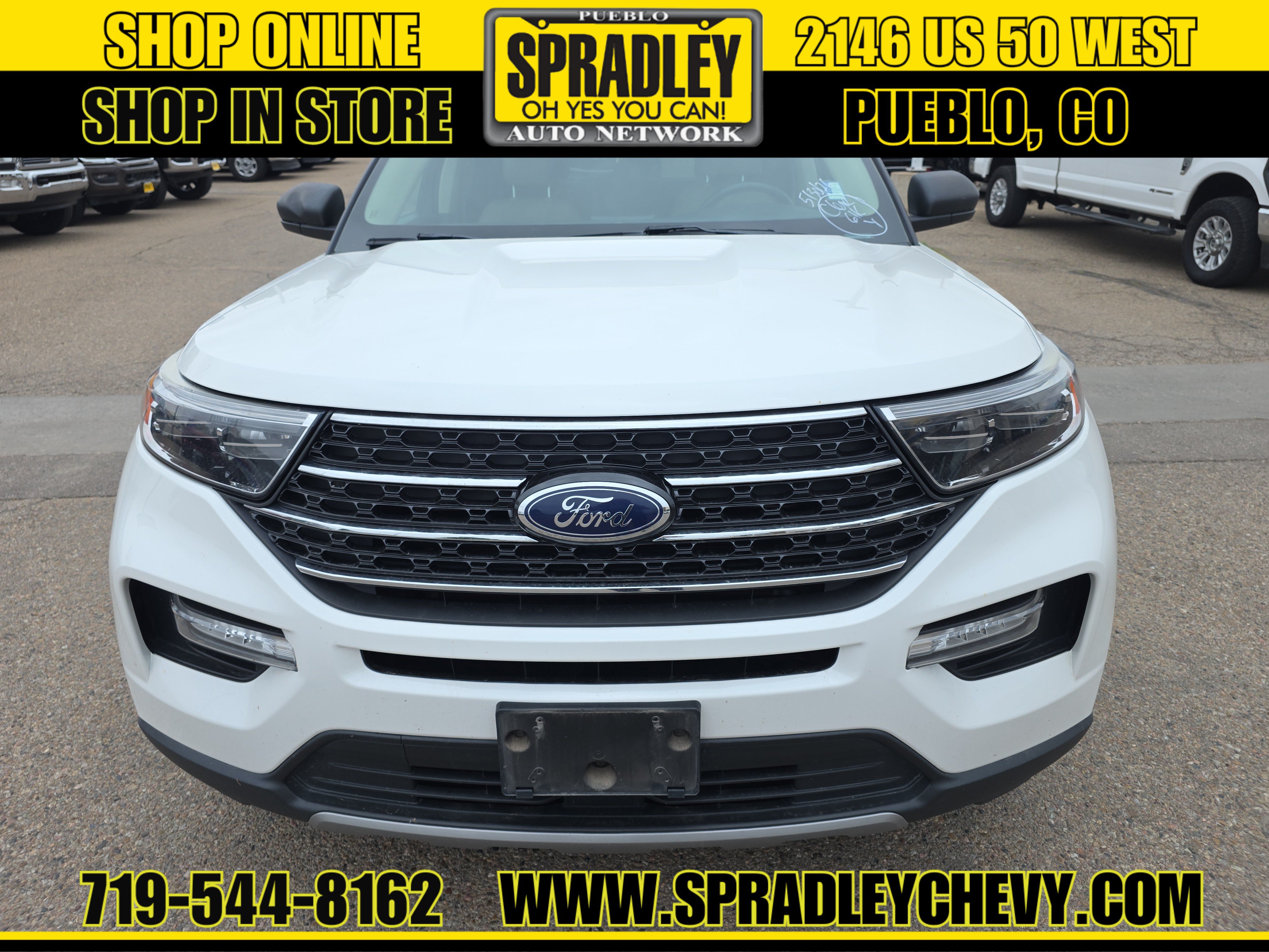 Used 2021 Ford Explorer XLT w/ Equipment Group 202A AWD/4WD image 2