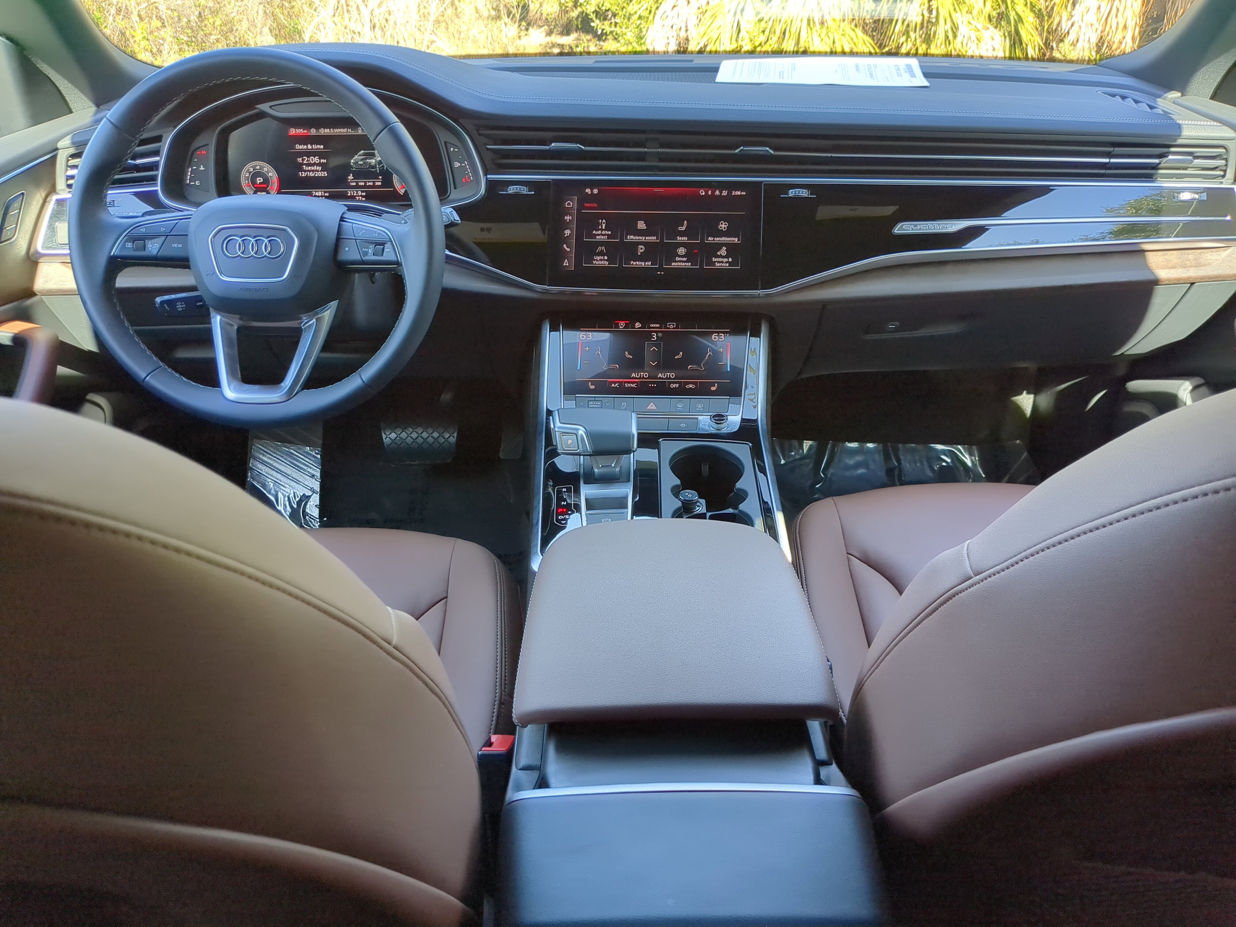 Certified 2025 Audi Q8 Premium w/ Black Optic Package image 13