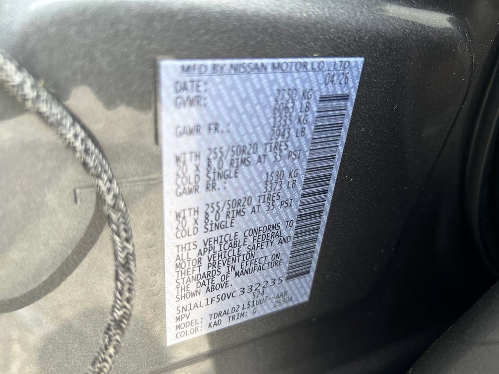 New 2027 INFINITI QX60 Luxe w/ Cargo Package FWD image 39