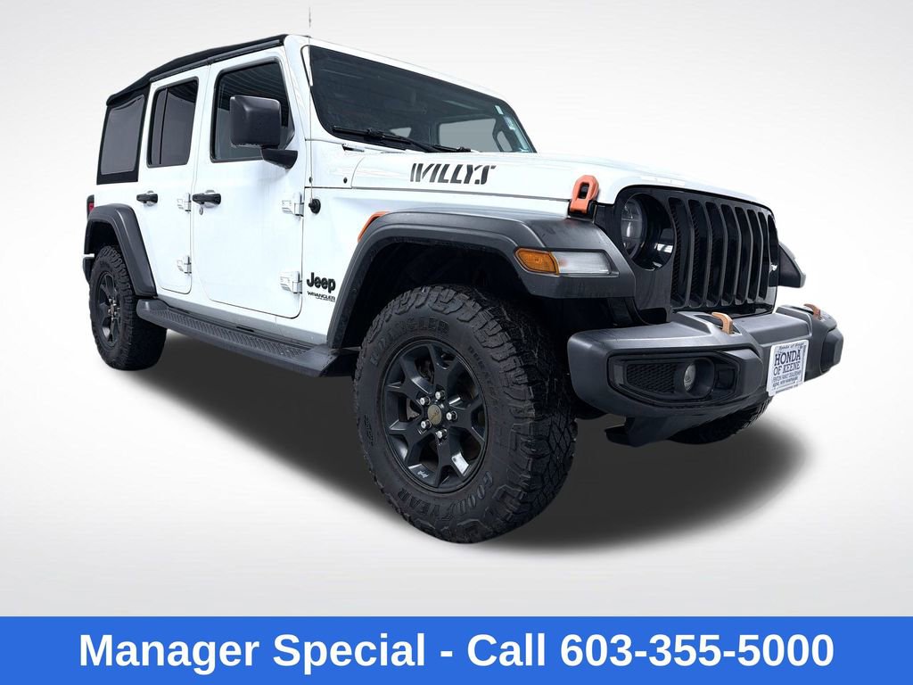 Used 2022 Jeep Wrangler Unlimited Willys