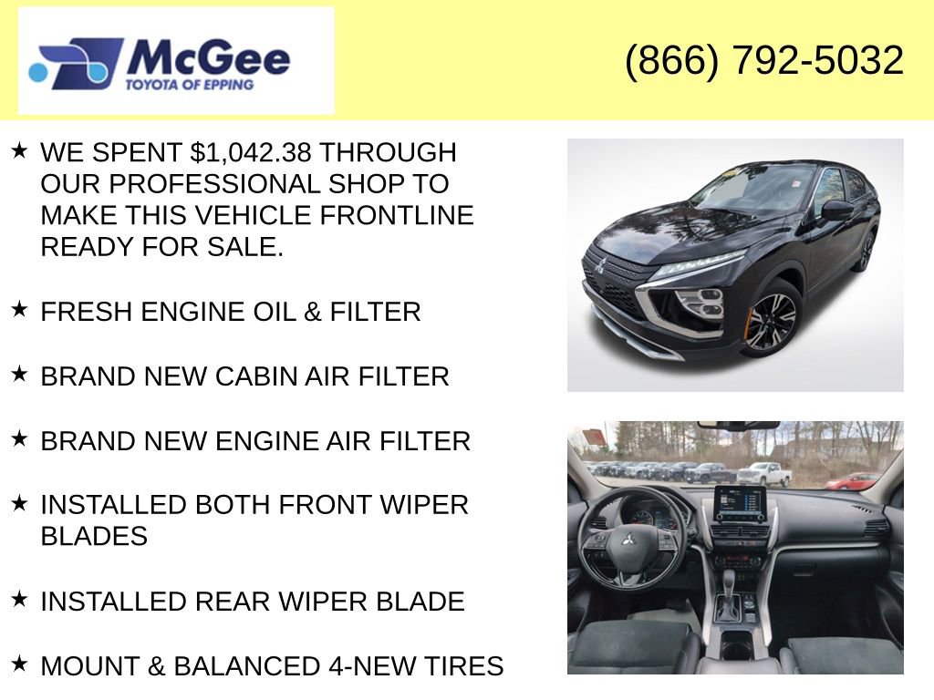Used 2024 Mitsubishi Eclipse Cross SE AWD/4WD image 8