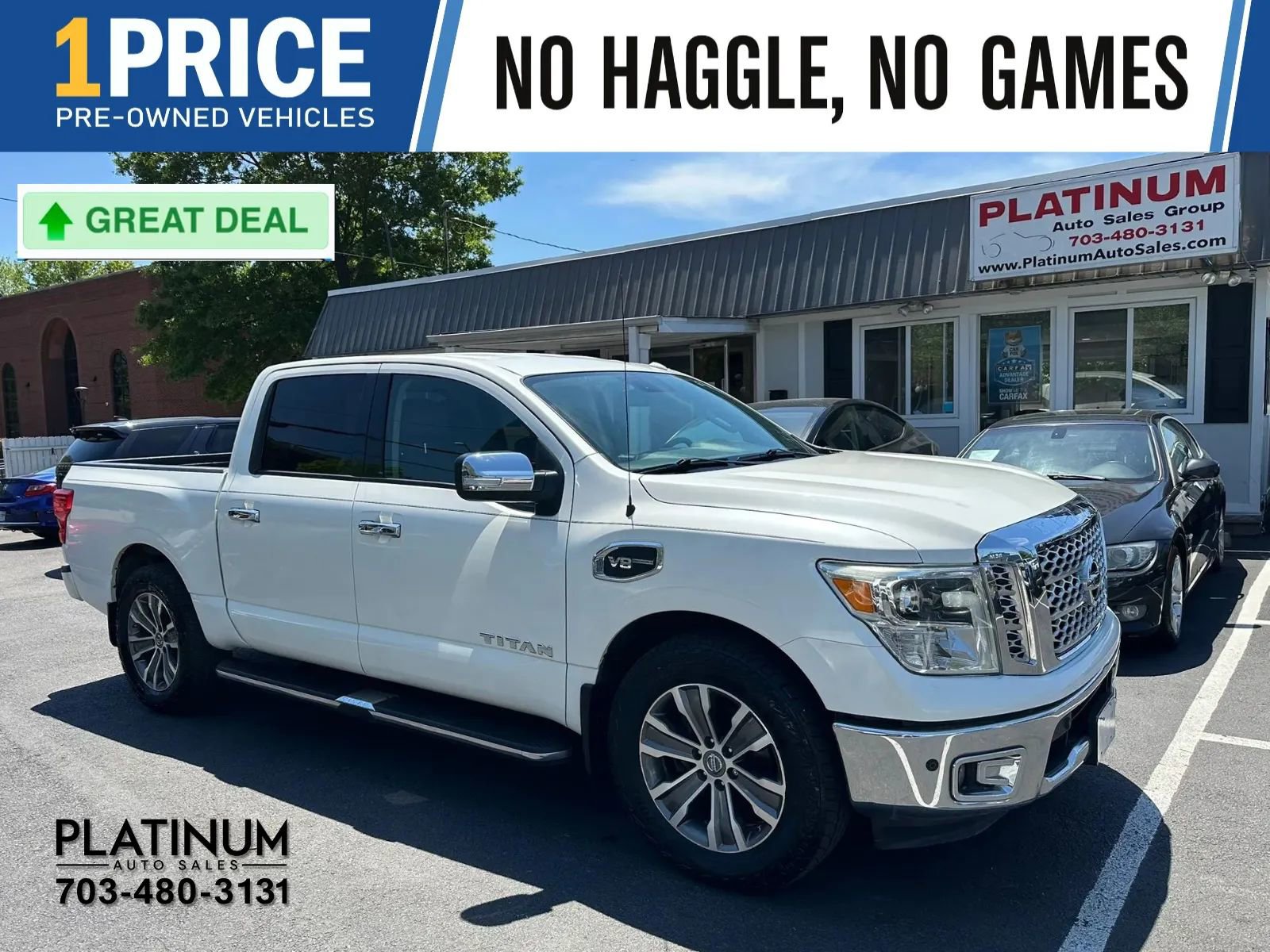 Used 2017 Nissan Titan SL RWD image 1