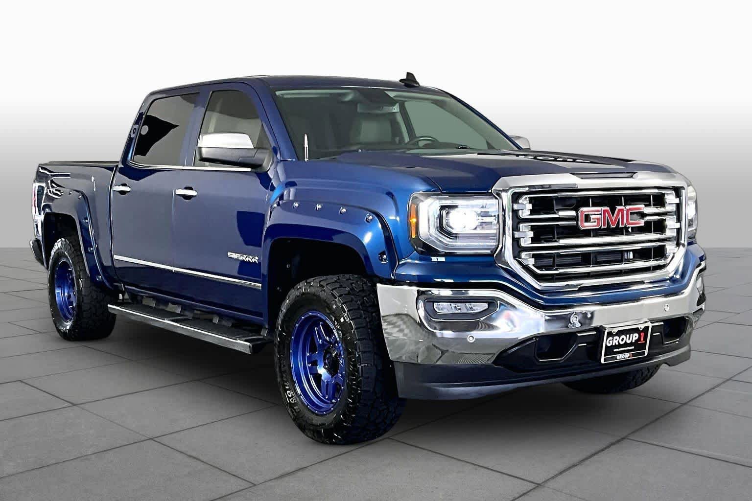 Used 2018 GMC Sierra 1500 SLT w/ Enhanced Driver Alert Package RWD image 3