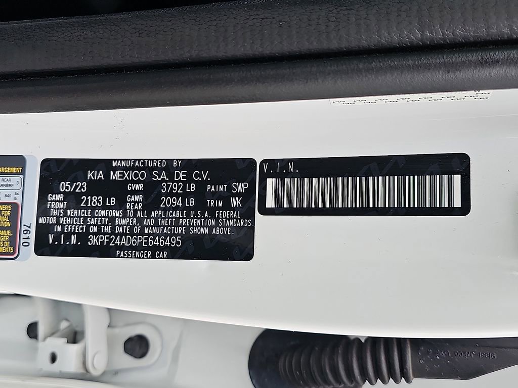 Used 2023 Kia Forte LXS FWD image 27
