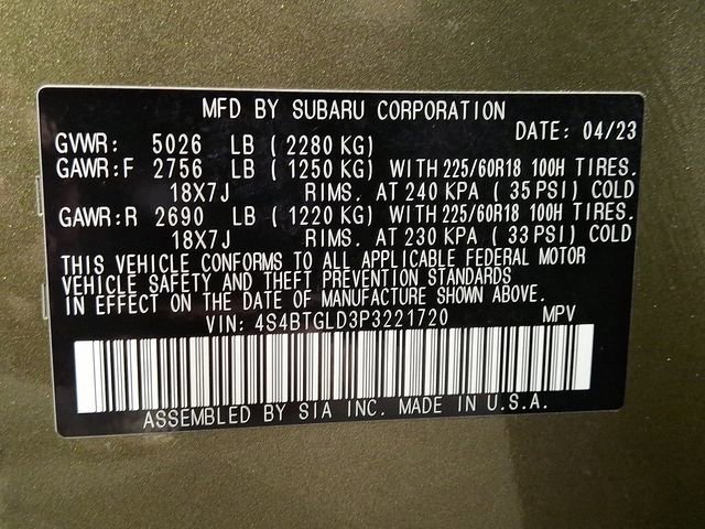 Used 2023 Subaru Outback Onyx Edition XT AWD/4WD image 27
