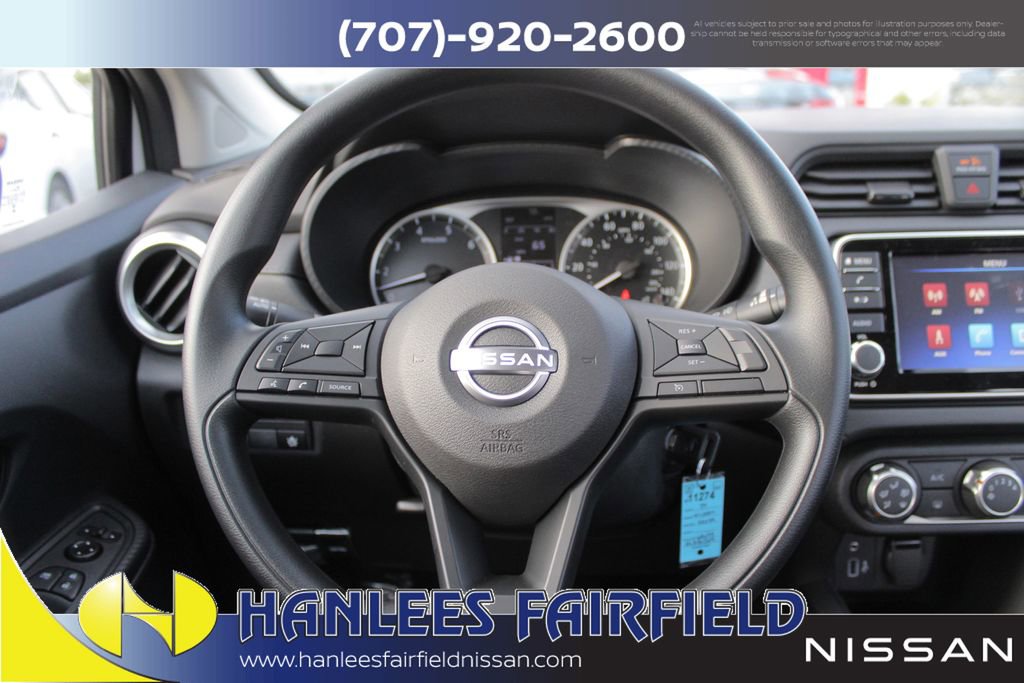 New 2025 Nissan Versa SV w/ Trunk Package FWD image 17